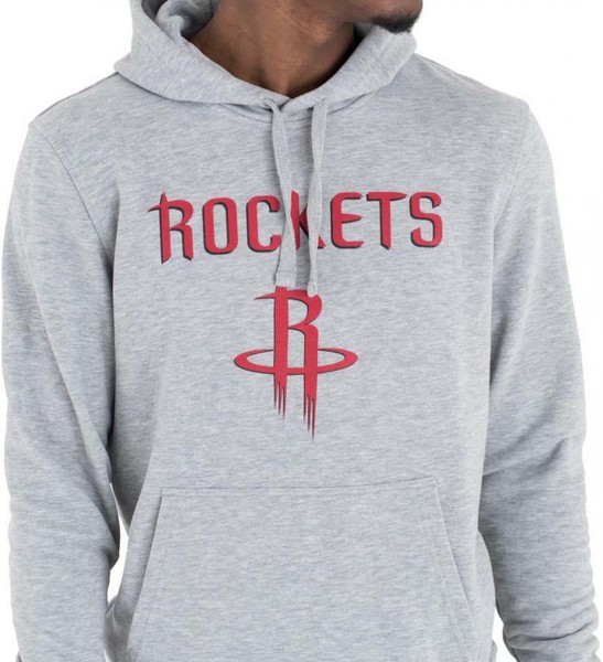 New Era Houston Rockets Team Logo Po Hoody Sweater Nba Hoodie Herren Men-image