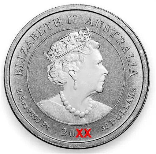 Australia $30 1/3 oz Platinum Coin .9995 Fine Random Year - BU | eBay