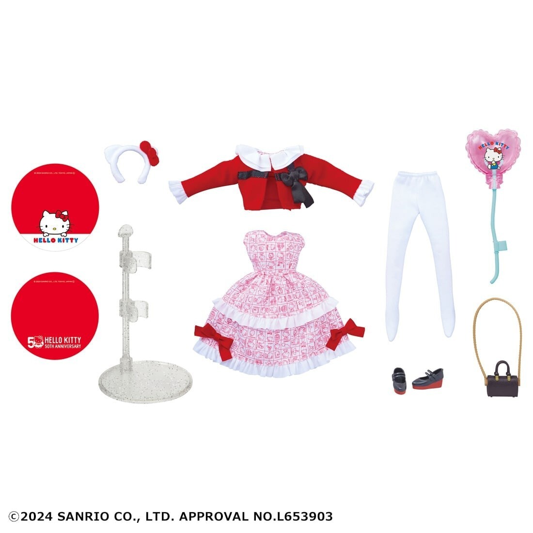 キャラクターグッズ Takara Tomy - Licca Hello Kitty Celebration Style Photogenic Licca Hello Kitty 50th Anniversary Style Licca