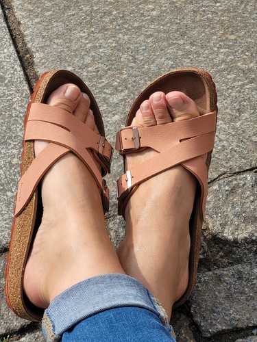 BIRKENSTOCK Yao Balance II 1019595 Faded Rust VEGANO ancho estrecho - Imagen 7 de 7