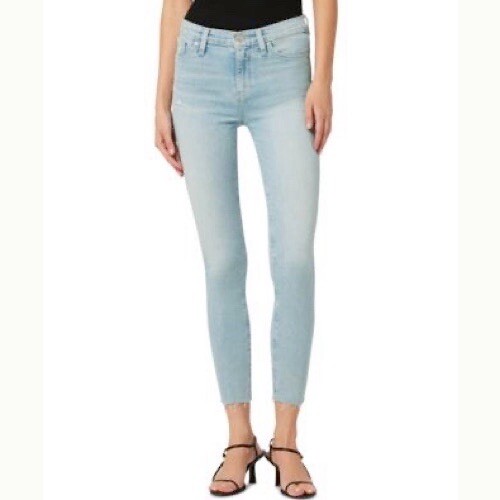 Jeans Hudson donna taglia 28 Nico vita media super skinny jeans bambino amore $185 - Foto 4 di 7