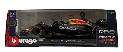 Bburago 2024 F1 Racing Oracle Red Bull Racing RB19 Sergio Perez #11 1:24 Scale