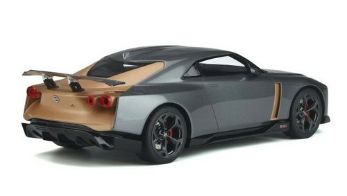 GTS300 GTspirit 1:18 Nissan GT-R 50 por Itaru diseño Modelo Coche Gris - Imagen 2 de 3