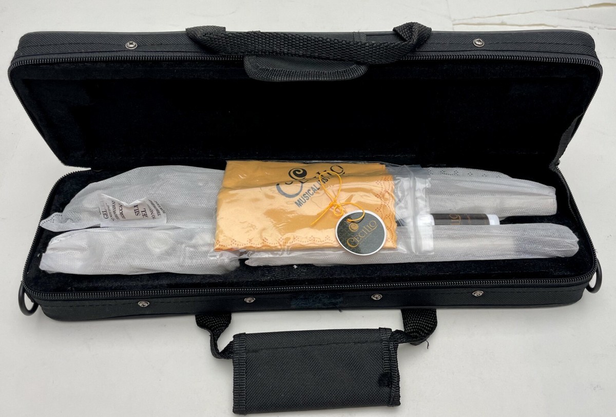 Mendini By Cecilio Flute Silver With Case | eBay