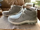 Brick City Gray Leather Loafers, High Tops, Mens sz 9M — photo 1