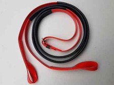 Riendas de PVC en color rojo y negro