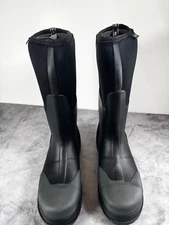 NEW Bogs Footwear 69172-001 M 13 Men's Forge Rubber Boot, Steel Toe, 16" Height,