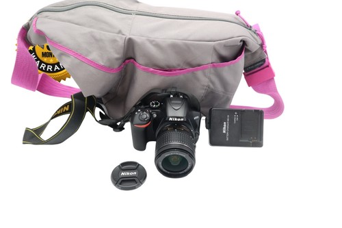 Nikon D3500 DSLR Camera 24.2MP with 18-55mm, Shutter Count 2084, Very Good Cond.