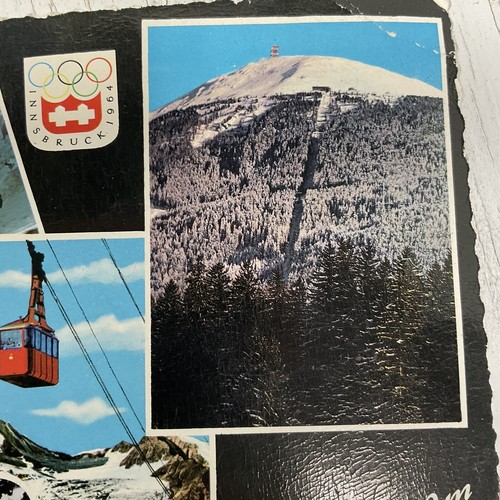 Postal del Tirol 1964 de Innsbruck con estampillas de los Juegos de Invierno Tom Neely Luge Team - Imagen 6 de 13