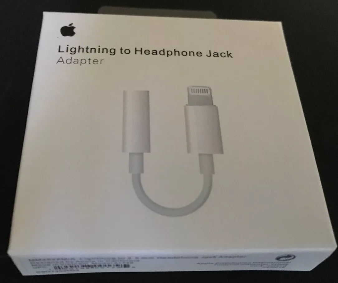 Adaptador Lightning a 3.5mm Aux Audifonos Iphone 7 - 7 Plus