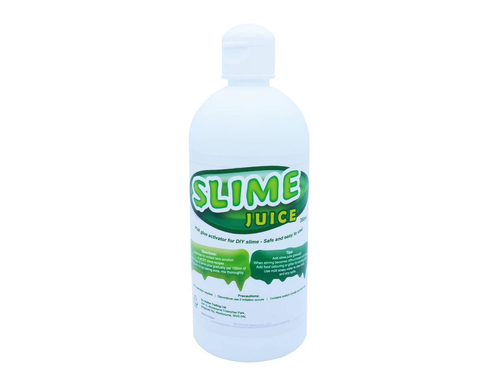 Slime Juice PVA Glue Activator / Contact Lens Solution Substitute for DIY Goo eBay