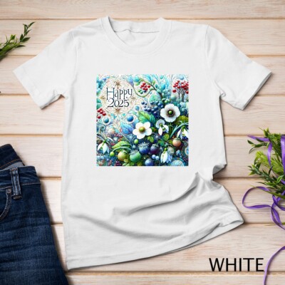 New Year's Eve Celebration Let's Sparkle in 2025 Funny T-shirt Unisex T-shirt