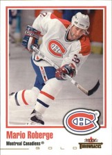 2002-03 Fleer Throwbacks Gold #90 Mario Roberge - NM-MT