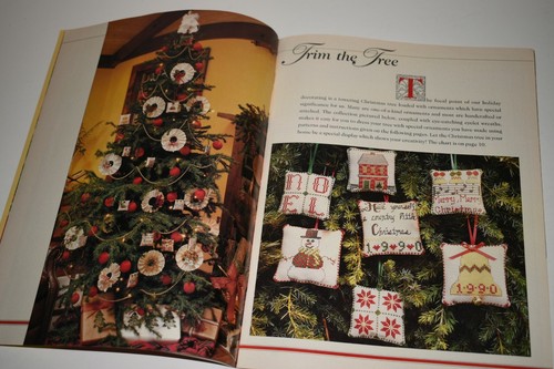 1990 Christmas Year Round Needlework and Craft Ideas Magazine Premier Issue - Picture 6 of 11