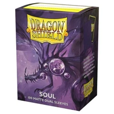 Dragon Shields Matte Dual Soul Deck Protector Standard Card Sleeves 100pcs