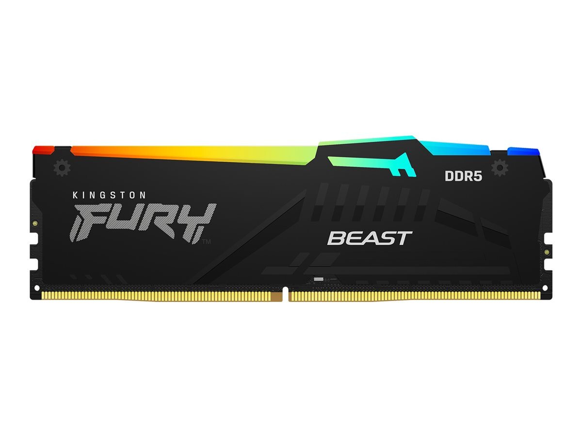 Kingston FURY Beast RGB DDR5 module 16 GB DIMM 288-pin 6000 KF560C36BBE2A-16