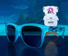 NIB Goodr SHARK Running Run Sunglasses THESE FRAMES DONT BITE Georgia Aquarium