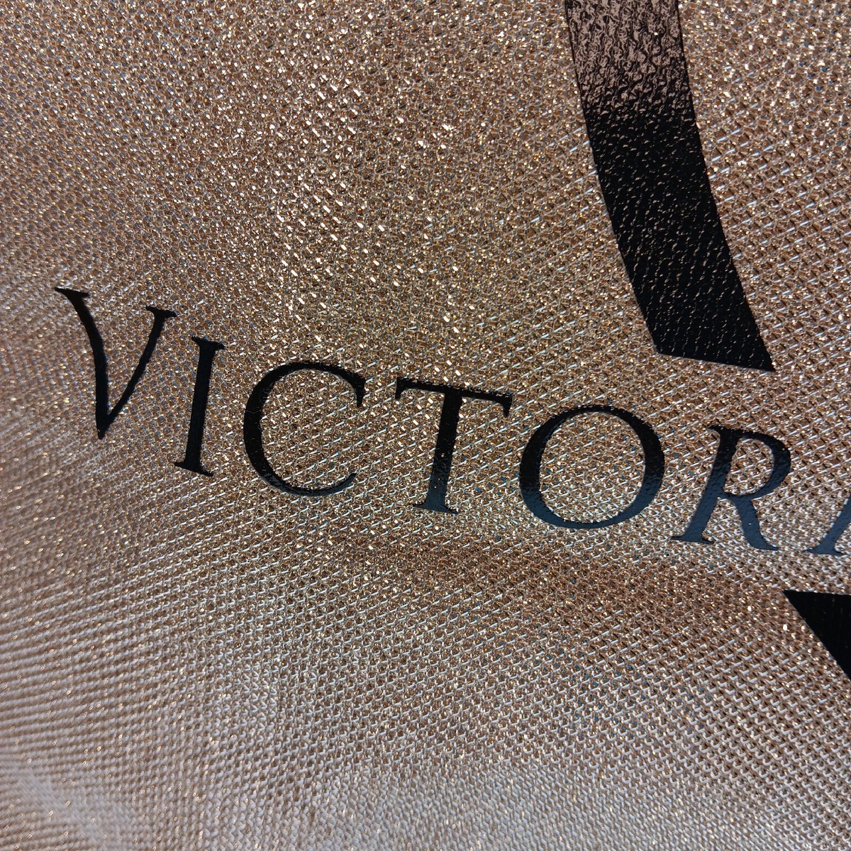 Sac Fourre-tout Victoria's Secret 2017 Or Paillettes - Tote Bag Glamour Neuf
