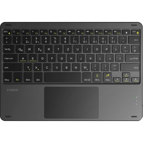 Inateck Bluetooth Tastatur mit Touchpad, für Android Tablets Windows