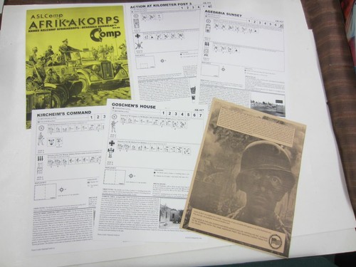 ASLComp AFRIKAKORPS BENGASI HANDICAP Escenarios ASL Completos - Imagen 2 de 2