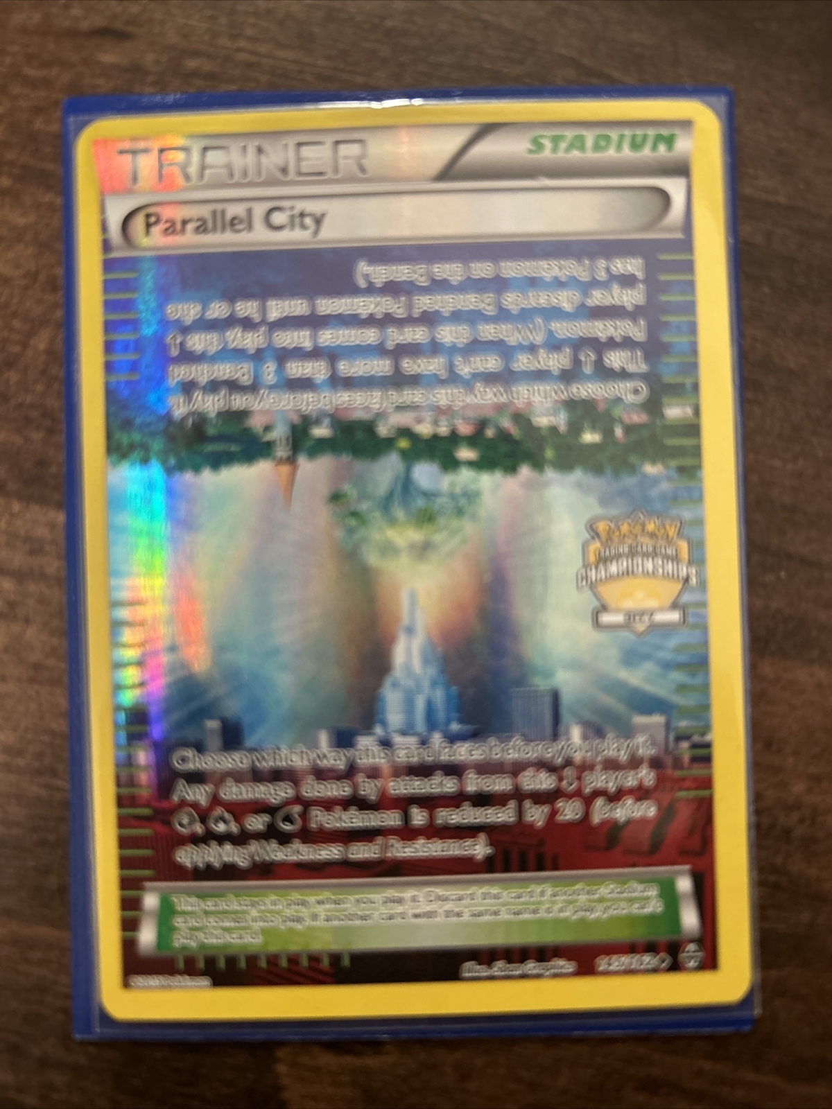 Parallel City 145/162 Championships PROMO BREAKthrough VLP-NM POKEMON CARD