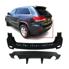 Rear Bumper Cover Kit For 2011-2015 Jeep Grand Cherokee Wpark Hls Ch1100954 Rear Bumper Cover Kit For 2011-2015 Jeep Grand Cherokee Wpark Hls Ch1100954