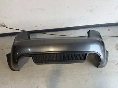 Audi RS4 B7 Saloon Genuine Rear Bumper In Grey LZ7S 8E5807511S Complete