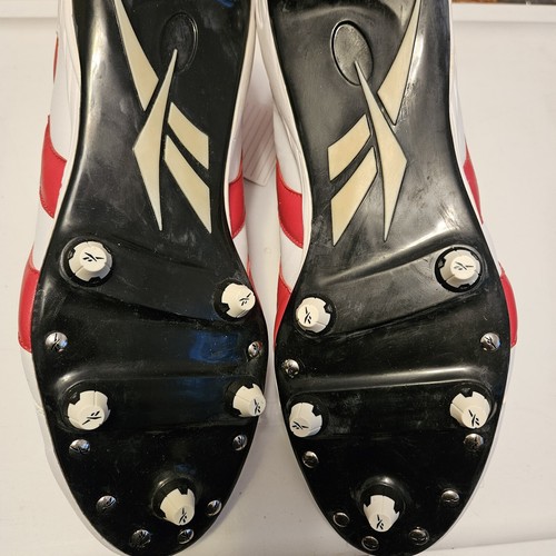Reebok NFL Equipment Men Football Cleats Size 14 Red White NWOB - Picture 6 of 7