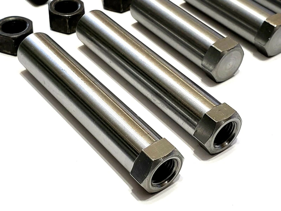 Herrajes de tacos y tuercas para colector de escape para Chrysler Plymouth 64-67 383 440 QT Foto 4 de 4