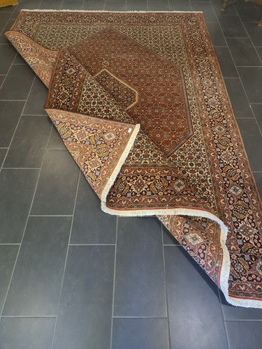 Perserteppich Orientteppich Handgeknüpfter Teppich Bidjar 354x247cm - Bild 17 von 22