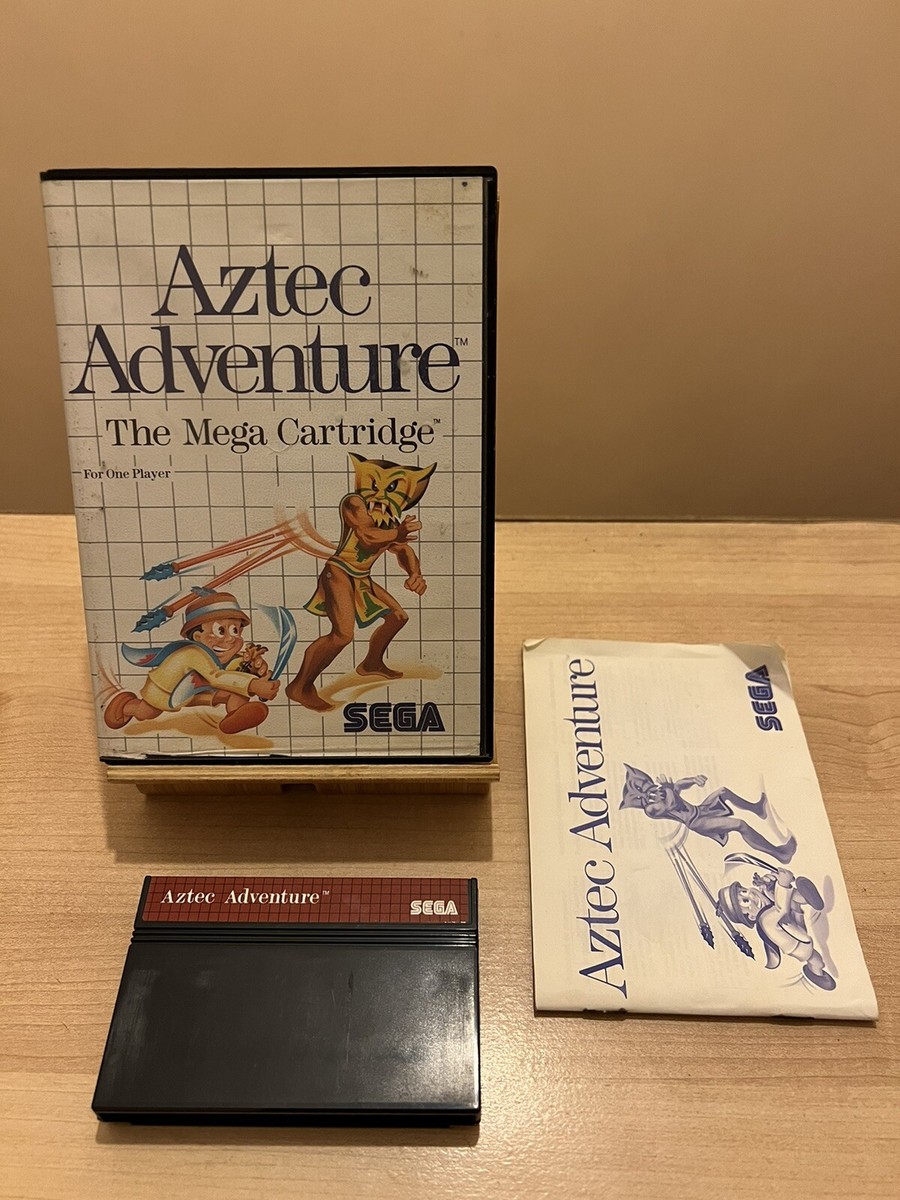 Sega Master System Aztec Adventure - PAL - Grade A - Starboard Games