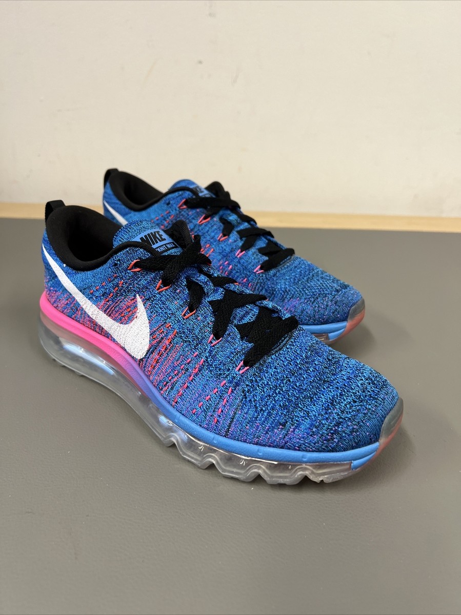 シューズ NIKE - NIKE FLYKNIT MAX Nike Women's Flyknit Max Shoes 620659-014 Blue/Pink | eBay