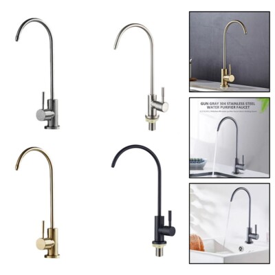 4 Points Kitchen Sink Direct Drinking Water Purifier Stainless Steel Faucet