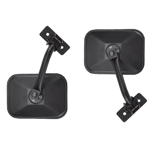 Rearview Side Mirror No Vibrate & Wobble Side View Mirrors for Wrangler 1997-18