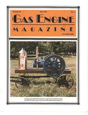 #ad #ad Atwater Kent Ignition System Dayton Engines 1985 Gas Engine Magazine $13.87