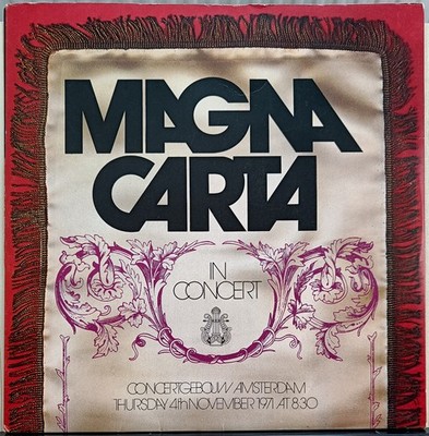 Magna Carta - In Concert -  1972 - Vertigo Records - Swirl Label - 6360 068
