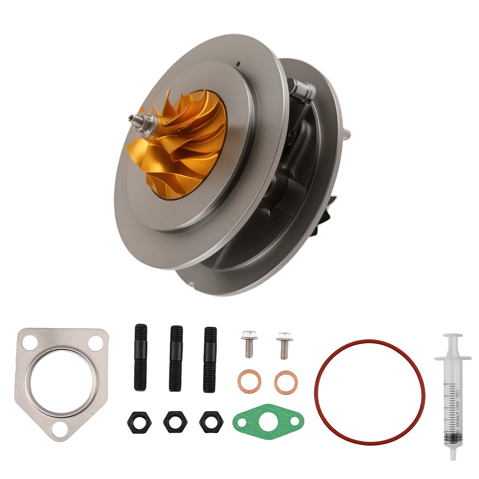 Turbo GT3071 double refroidissement eau et huile pour moteurs de 2.5L à 3.0L 4/6 cyl