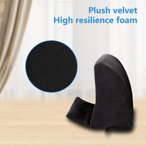 Lateral Support for Wheelchair Cushion with Adjustable Black - Picture 6 of 7