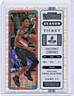 2022-23 Panini Contenders Basketball Silver Mojo #25 Anfernee Simons