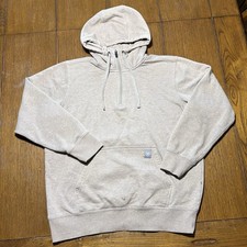 Ariat Hoodie Womens XL Beige Rebar Skill Set 1/2 Zip Fleece Pullover Distressed