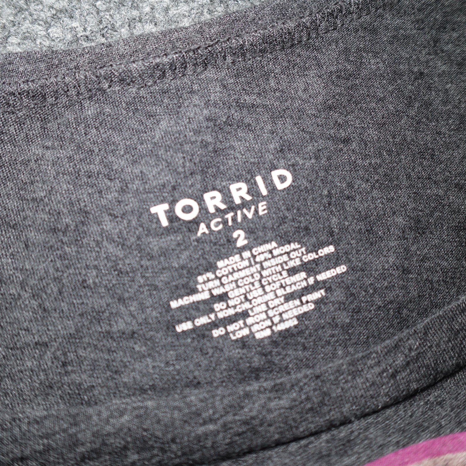 TORRID Performance Cotton Soft Active Tee Moon Gl… - image 6