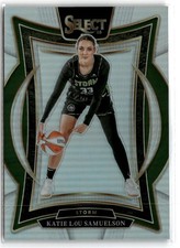 Select 2025 Panini Select WNBA #53 Katie Lou Samuelson Silver Prizms