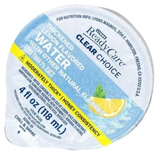 READY CARE Thickened Honey Consist 3cases 4oz Cup Apple, Lemon Water, Cranberry 