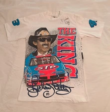 Richard Petty STP AOP Shirt Vintage #43 Autographed!!!