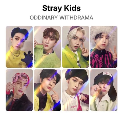 Stray Kids ODDINARY WITHDRAMA Official Photocard KPOP Special Gift