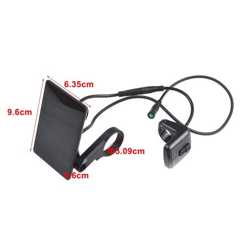 E Bike LCD Interface New Model 860C Compatible with For bafang Systems UART - Picture 8 of 12