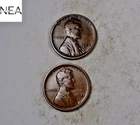 1920-D+1921-S Lincoln Wheat Cent Set/Lot ~ Very Fine VF ~ 2 Coins ~ ZWL43