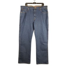 Dickies Men's Size 38x34 Flex Denim Jeans Dark Wash Regular Fit Straight Leg