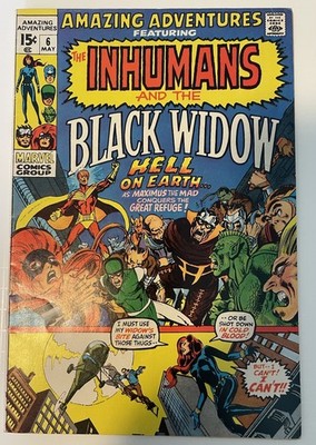 Vintage 1971 Amazing Adventures #6 Marvel 1st Appearance of Lionel Dibbs 