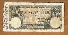Banknote Romania 100000 lei , 28 mai  1946 , P 58 a  , see scan.